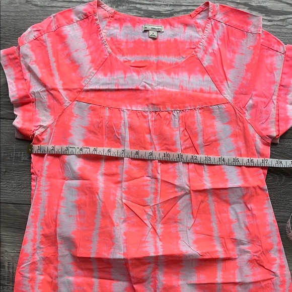 GAP Pink Casual Sundress with Square Neck and Short Sleeves - Picture 4 of 5